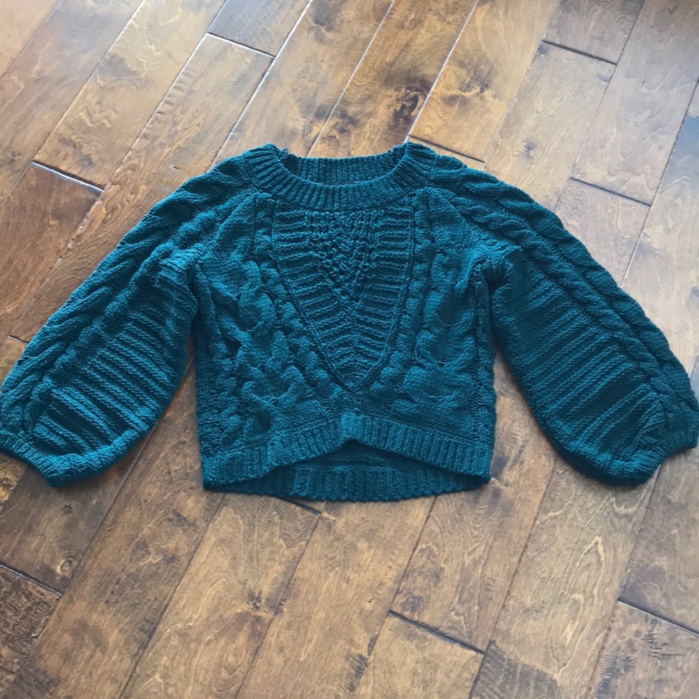 Express Bell Sleeve Sweater Size: XXS